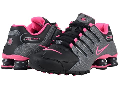 women's black nike shox clearance